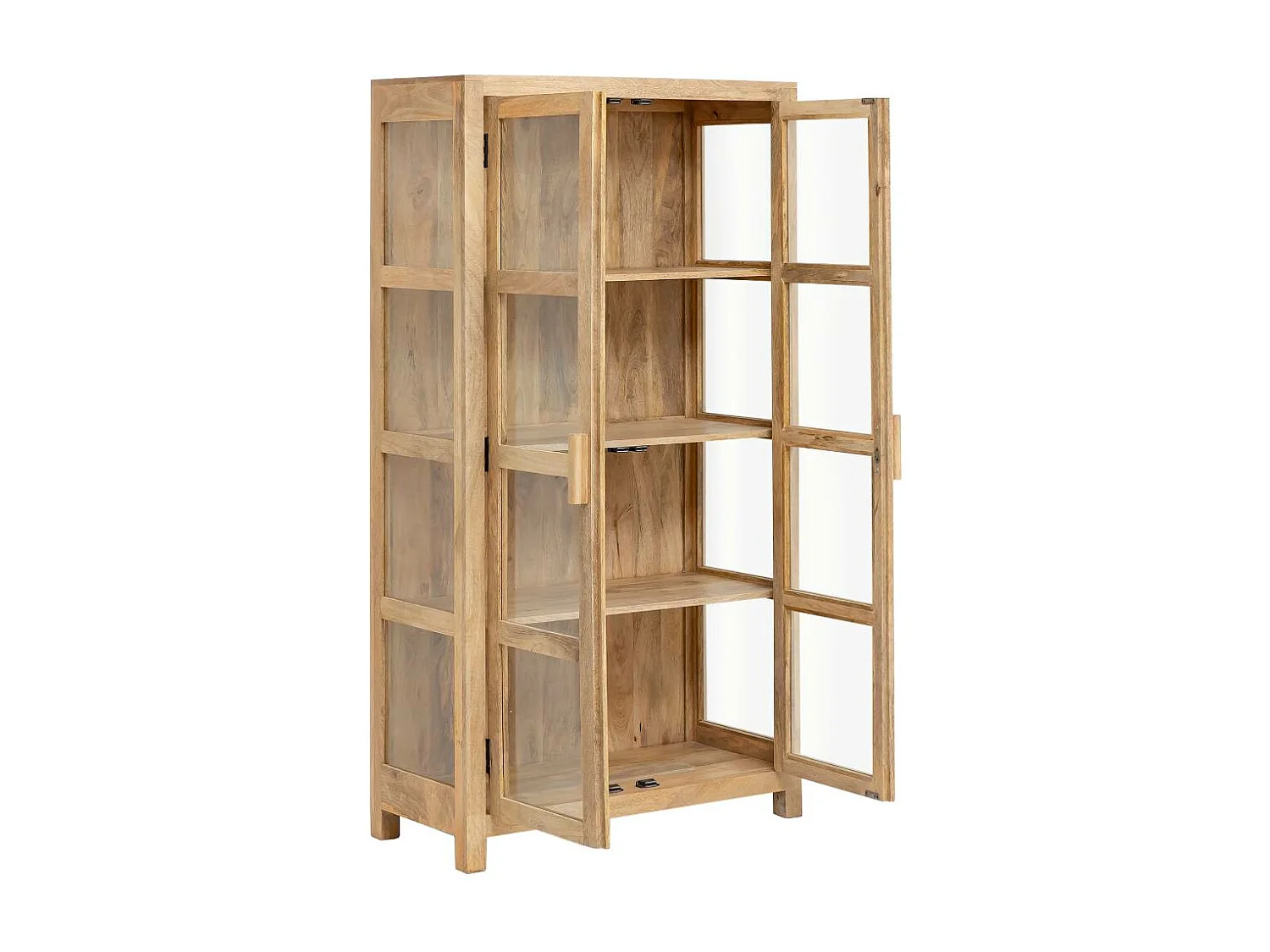 Vitrine en bois de manguier Amaris