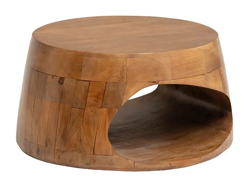 Table basse en bois de manguier Azure