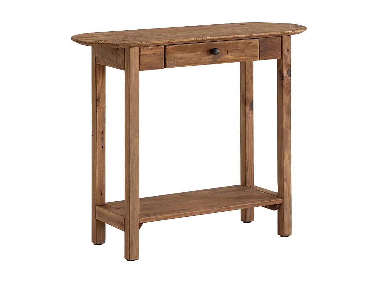 Console en bois de pin recyclé Blaise