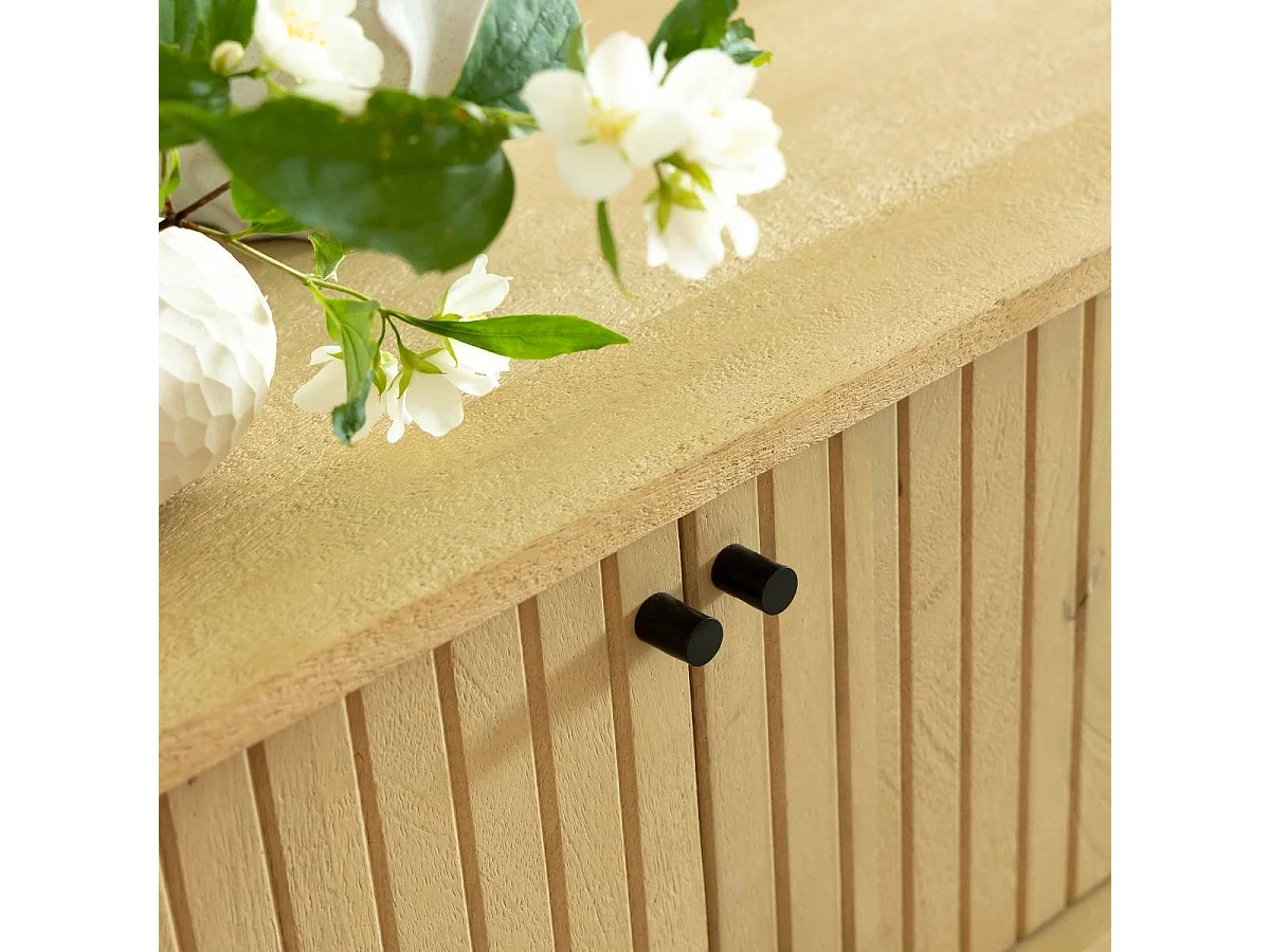 Meuble TV en bois de manguier Amara