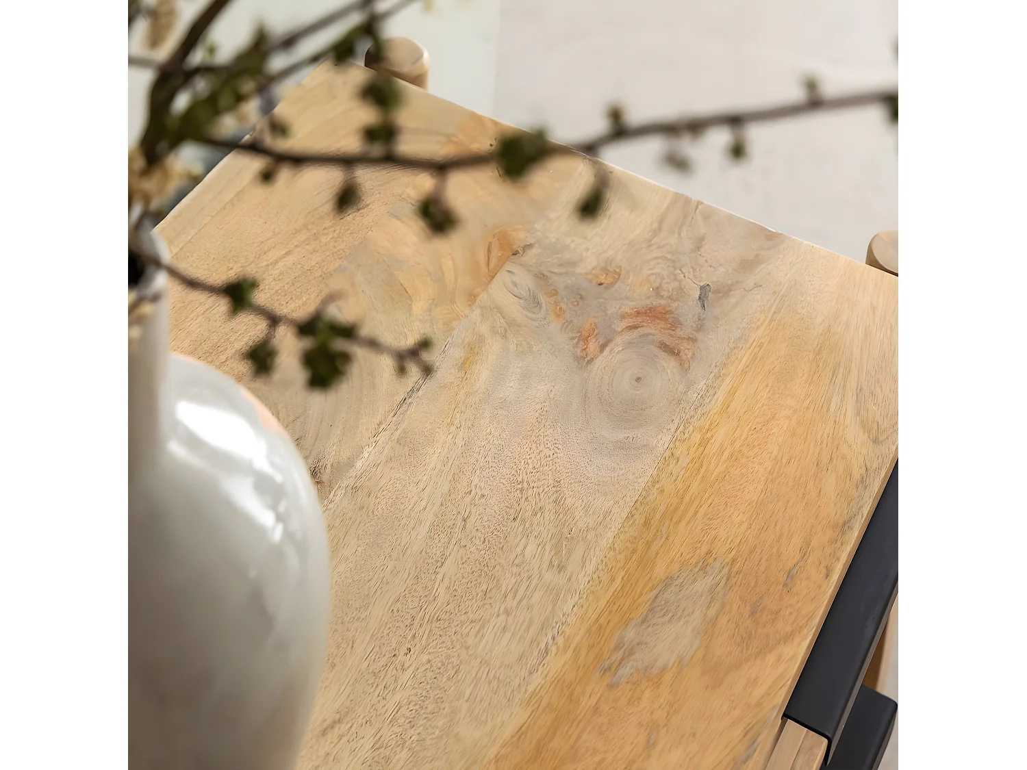 Meuble TV en bois de manguier Nova