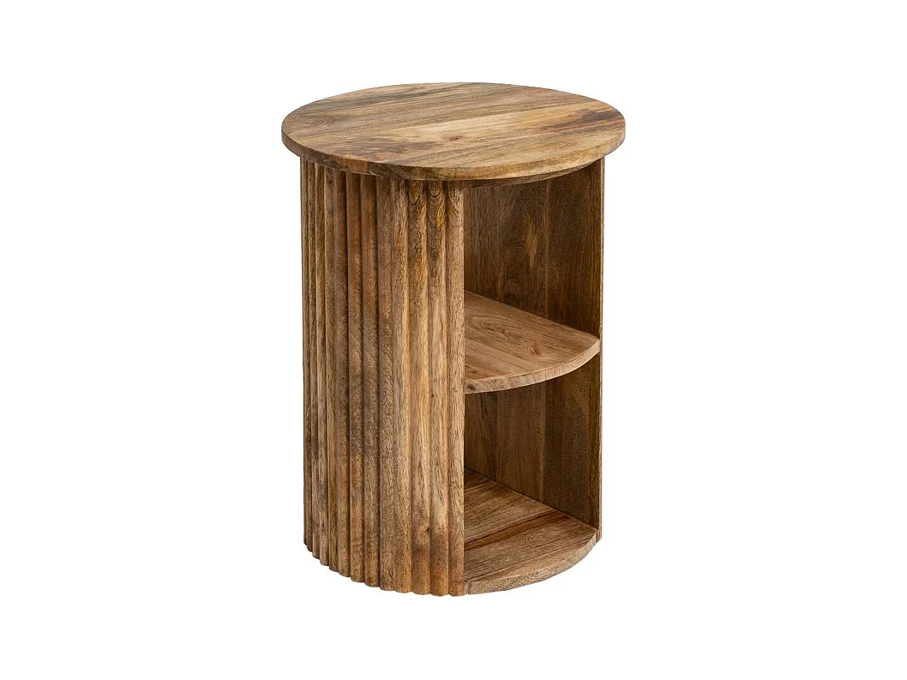 Table de chevet en bois de manguier Maëva