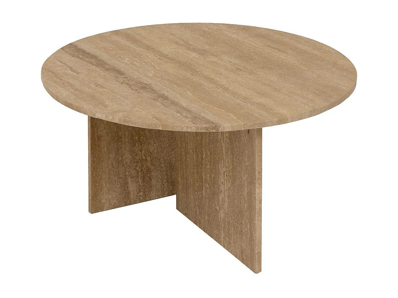 Table basse ronde en marbre Grâce