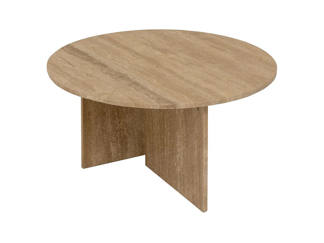 Table basse ronde en marbre Grâce