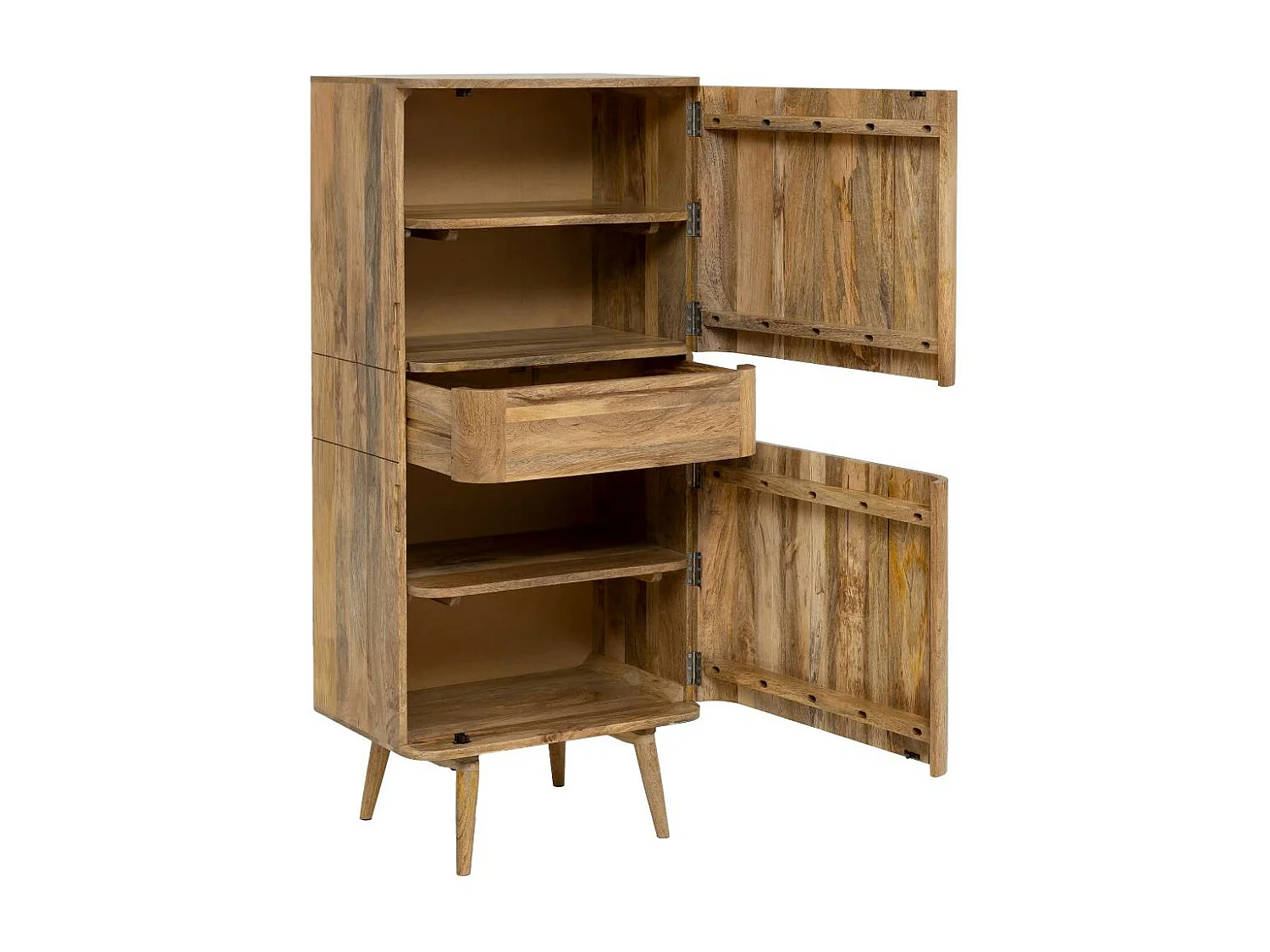 Armoire en bois de manguier Aléna