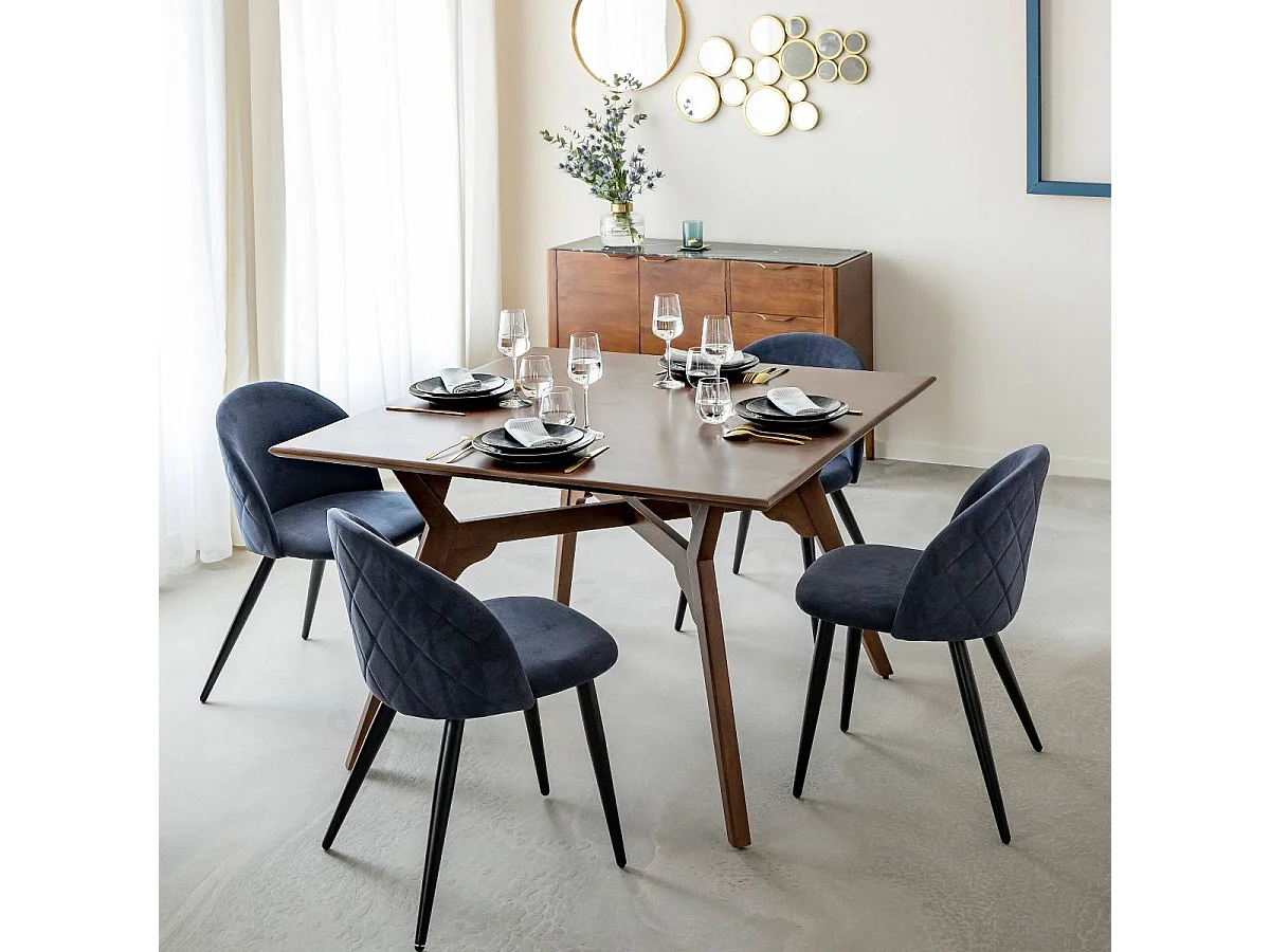 Table à manger en bois de manguier Hava