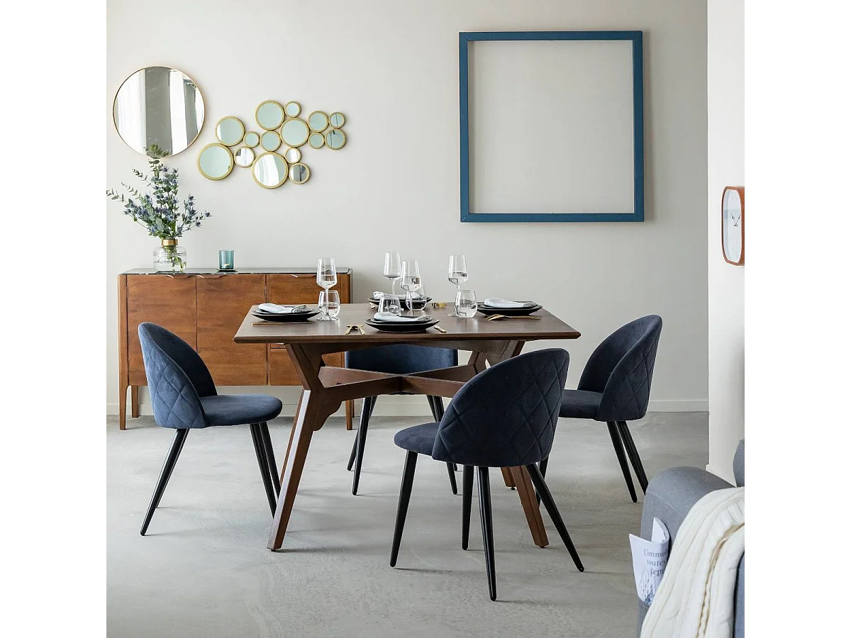 Table à manger en bois de manguier Hava