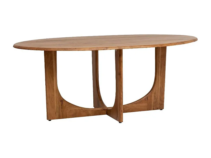 Table à manger en bois d'acacia Azure