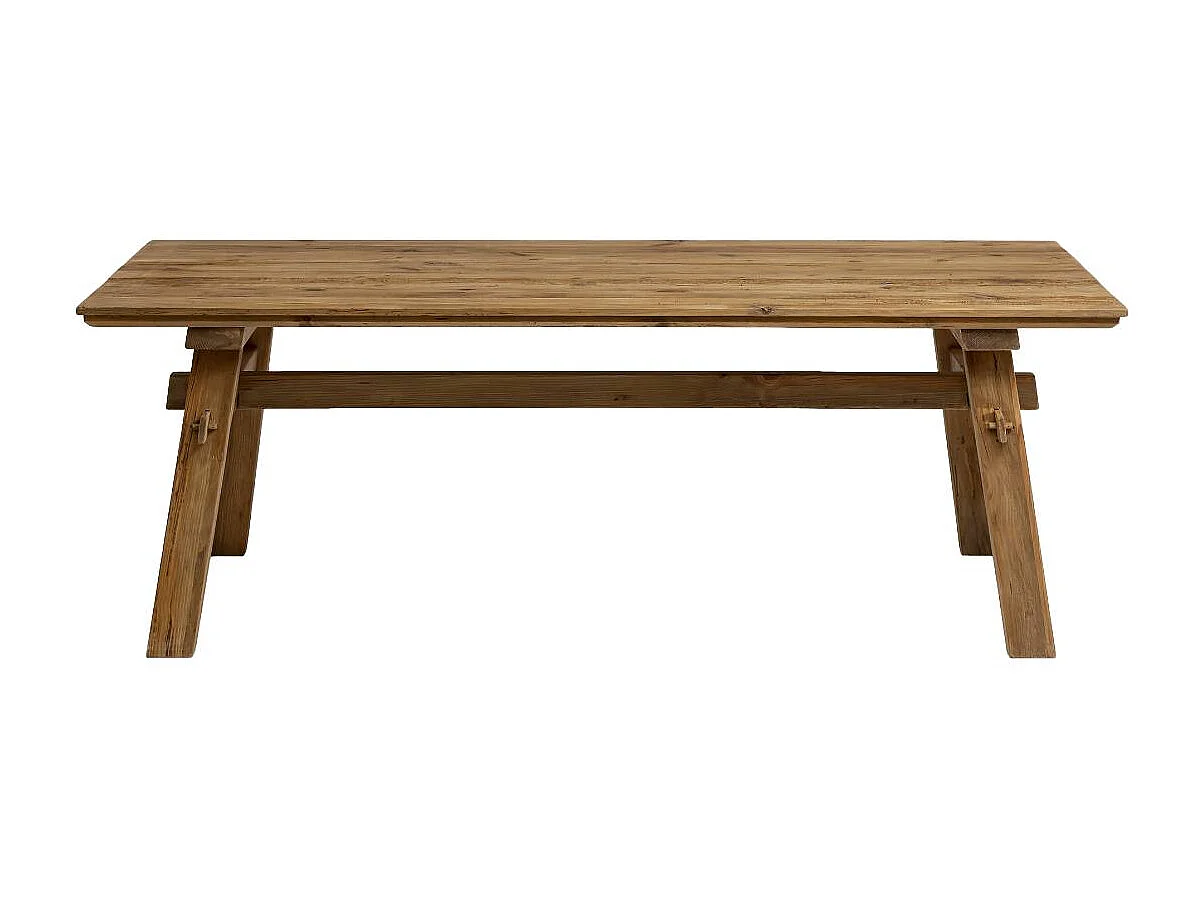 Table à manger en pin recyclé Blaise