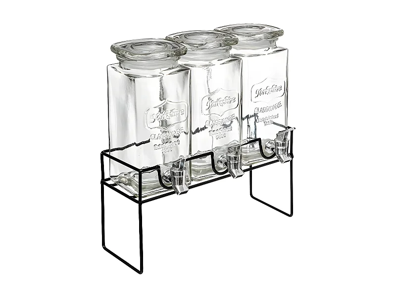 Distributeur de Boisson "Modern Wood" 4,5L Transparent