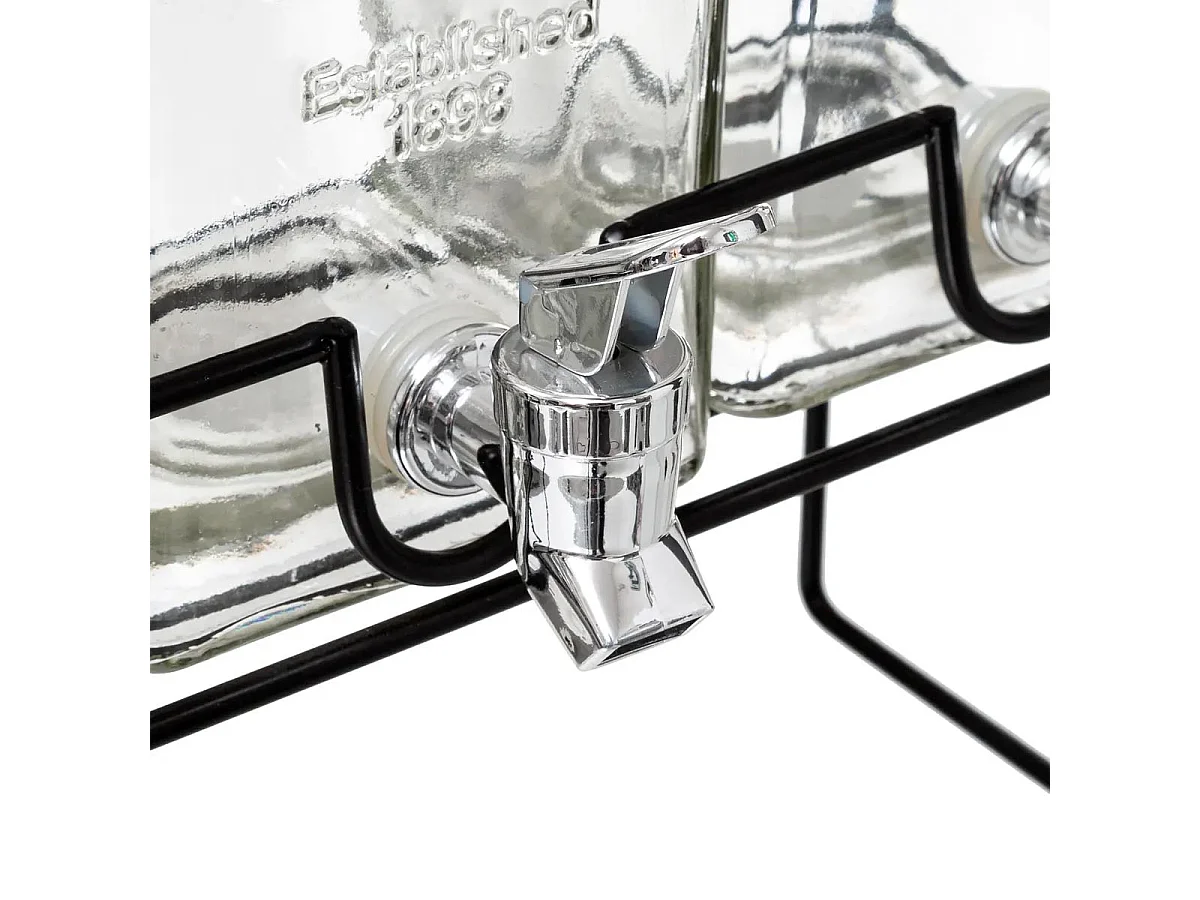 Distributeur de Boisson "Modern Wood" 4,5L Transparent