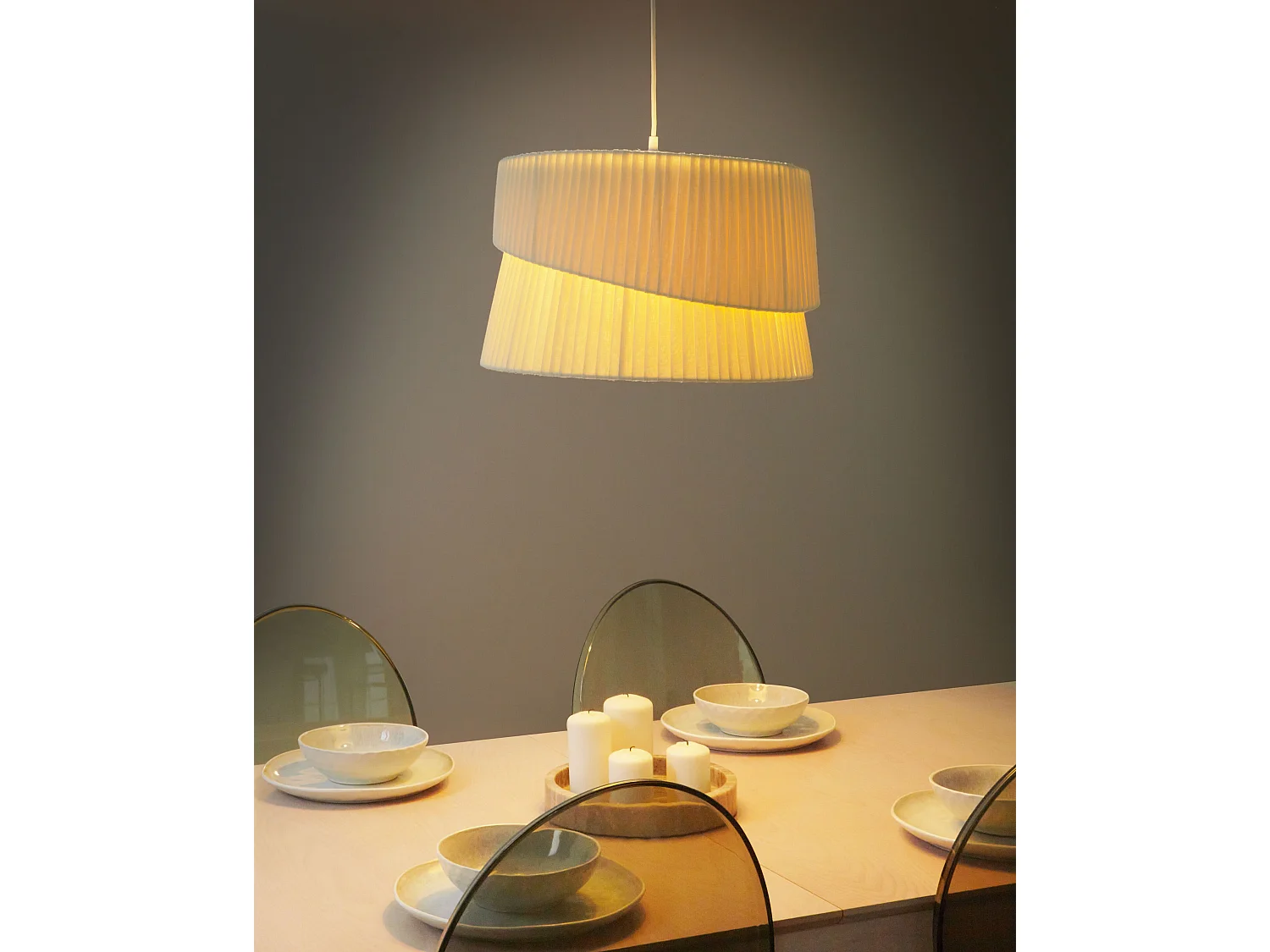 Deckenlampe BIRIM Beige