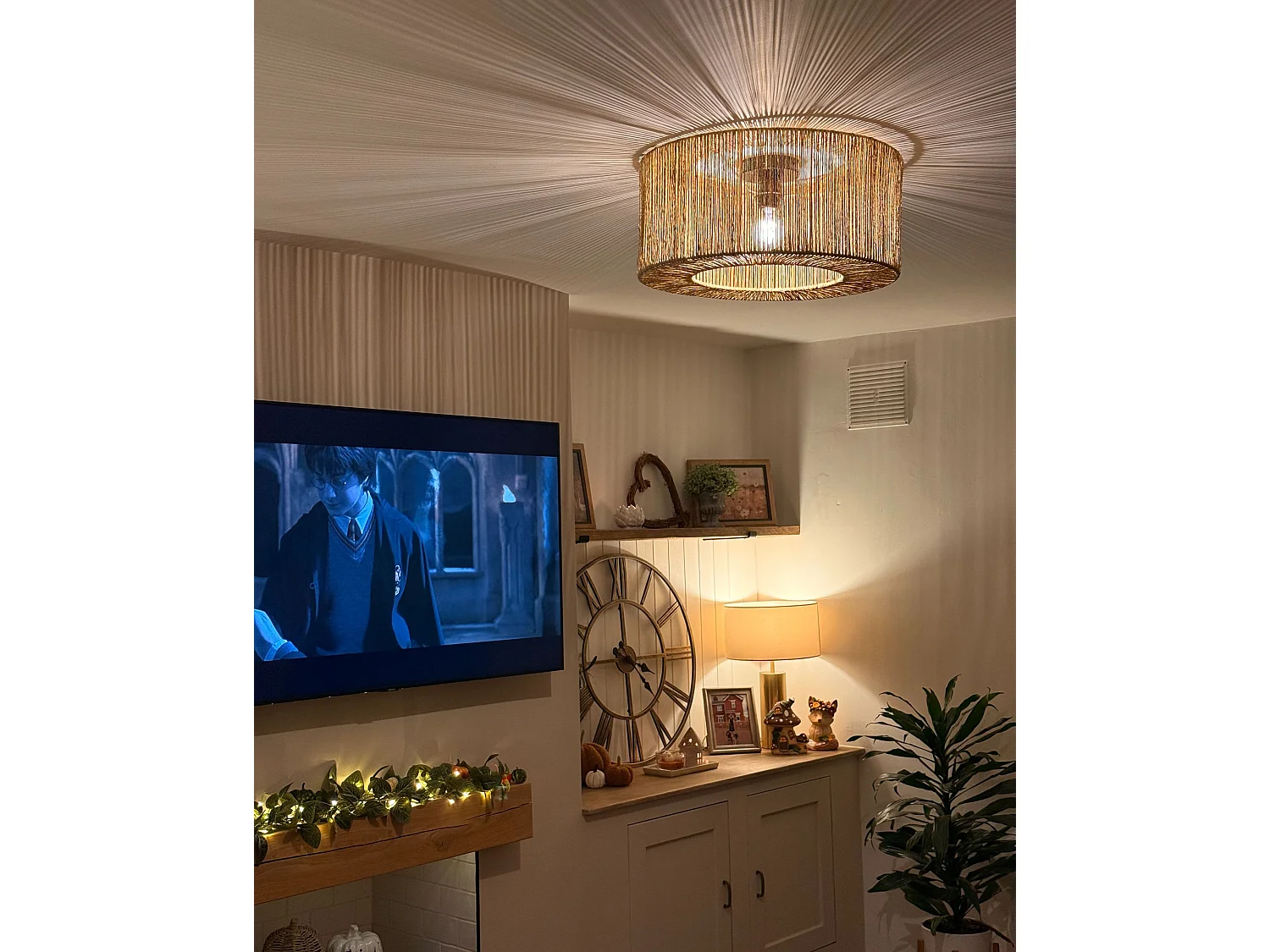 Plafonnier SEWA Jute Naturel