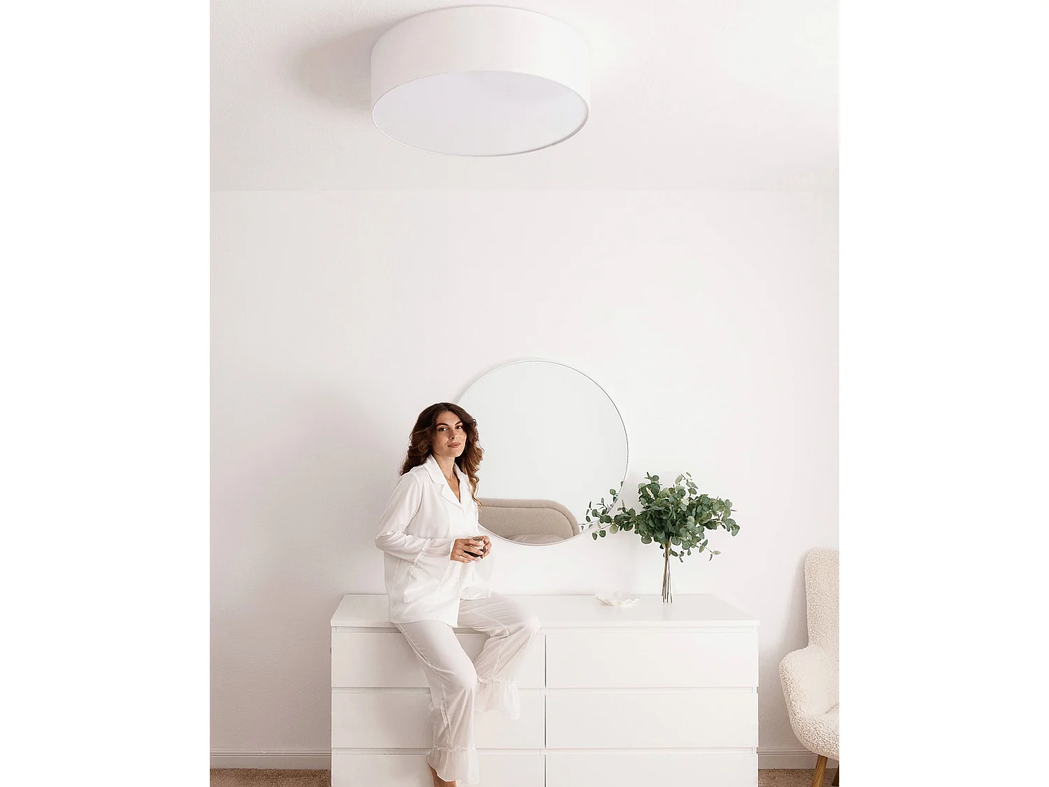 Plafonnier MAGNO Blanc