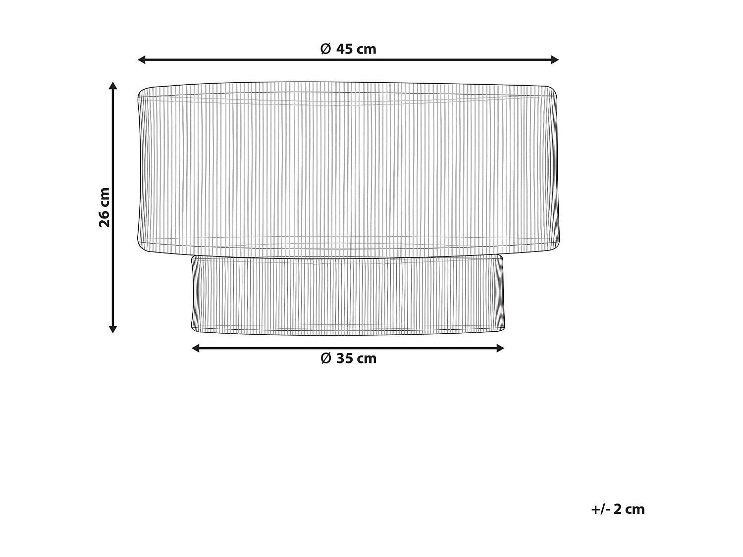 Plafonnier DORING Jute Naturel