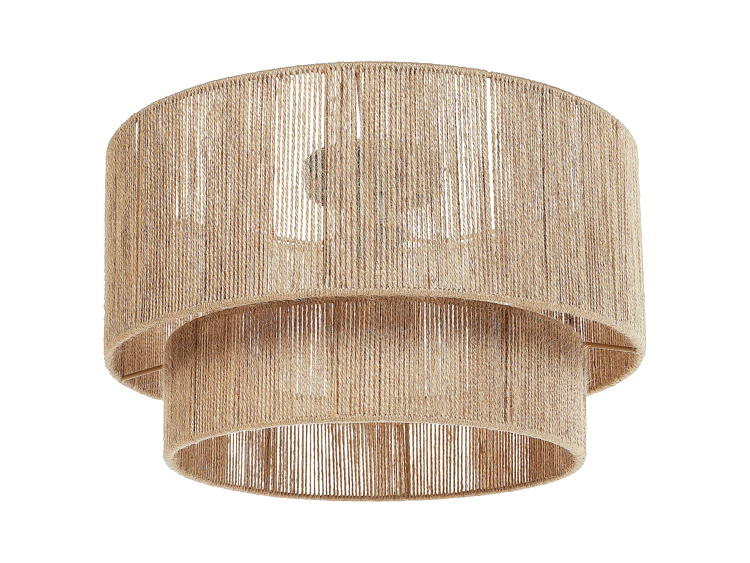 Ceiling Lamp DORING Jute Natural