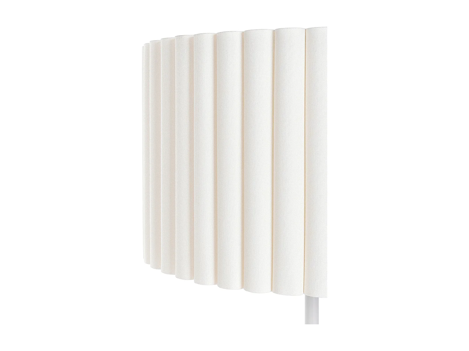 Lampadaire LOURENS Métal Blanc cassé