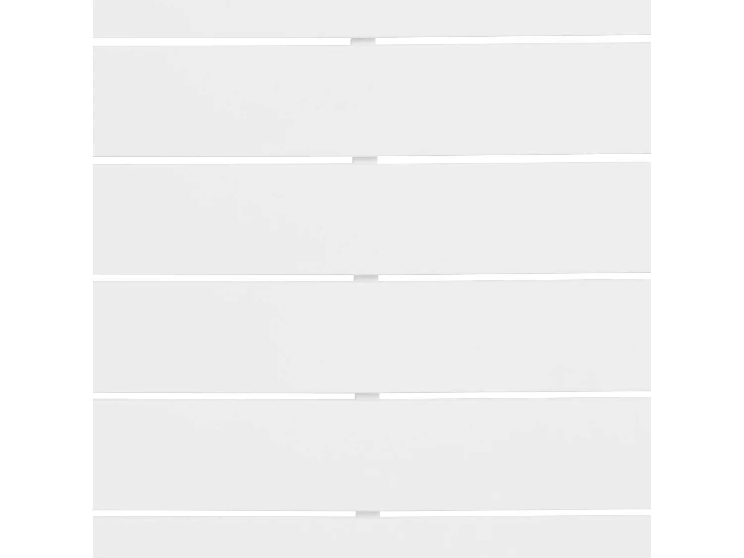 Stół ogrodowy FRATTE 120 cm 64 cm Metal Biały