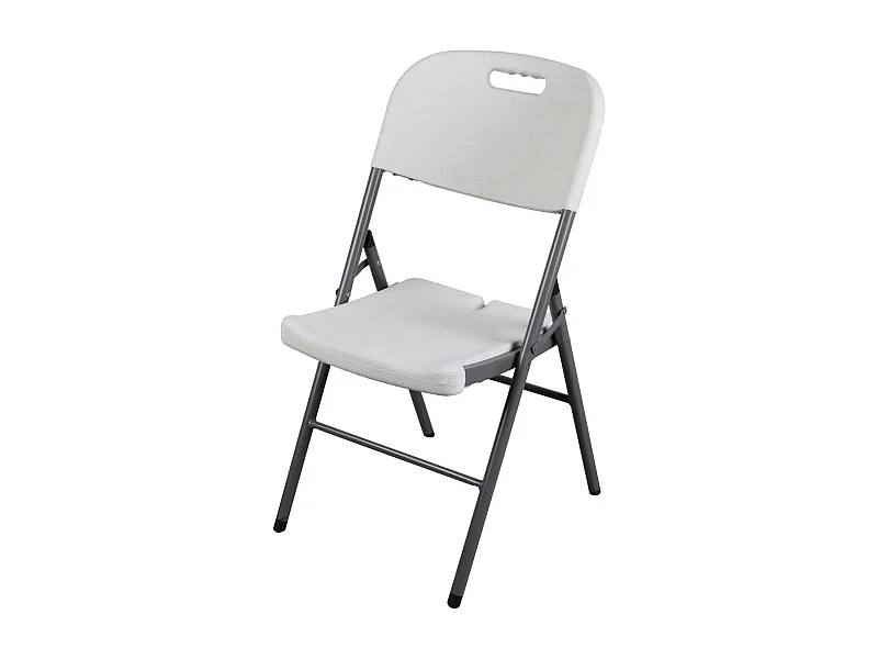 Lot de 6 chaises de camping pliables en PVC – Dimensions 86x45x44 cm