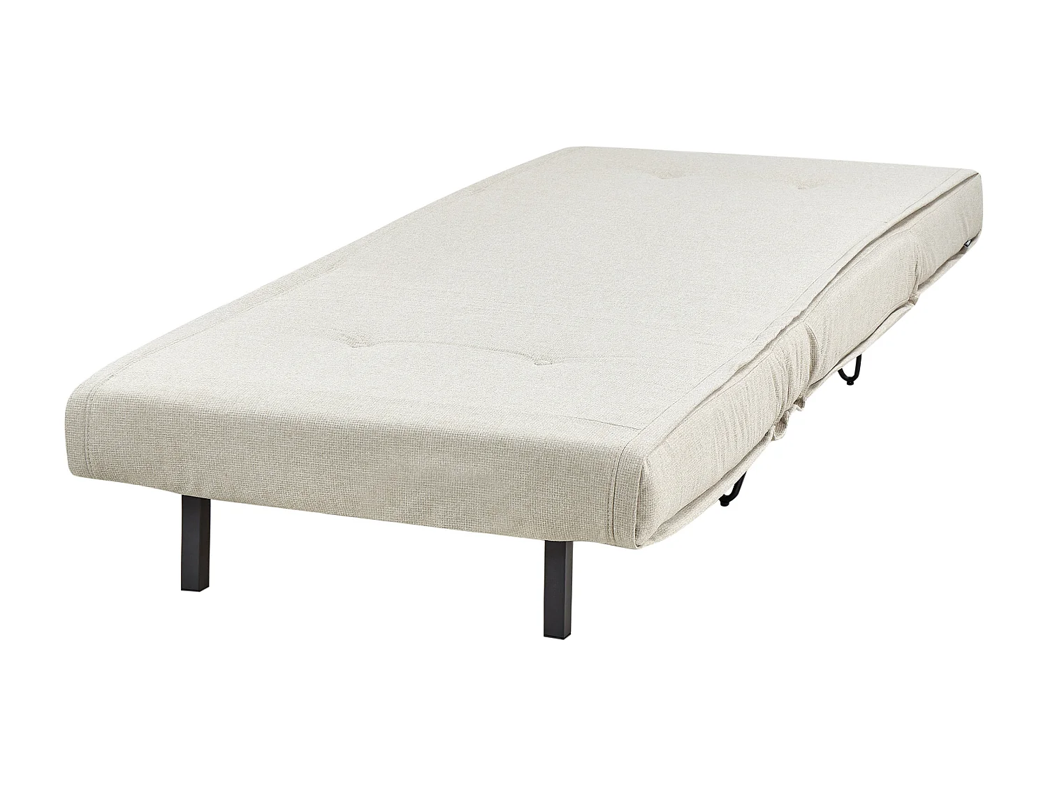 Sofá-cama individual VESTFOLD Tecido Creme claro