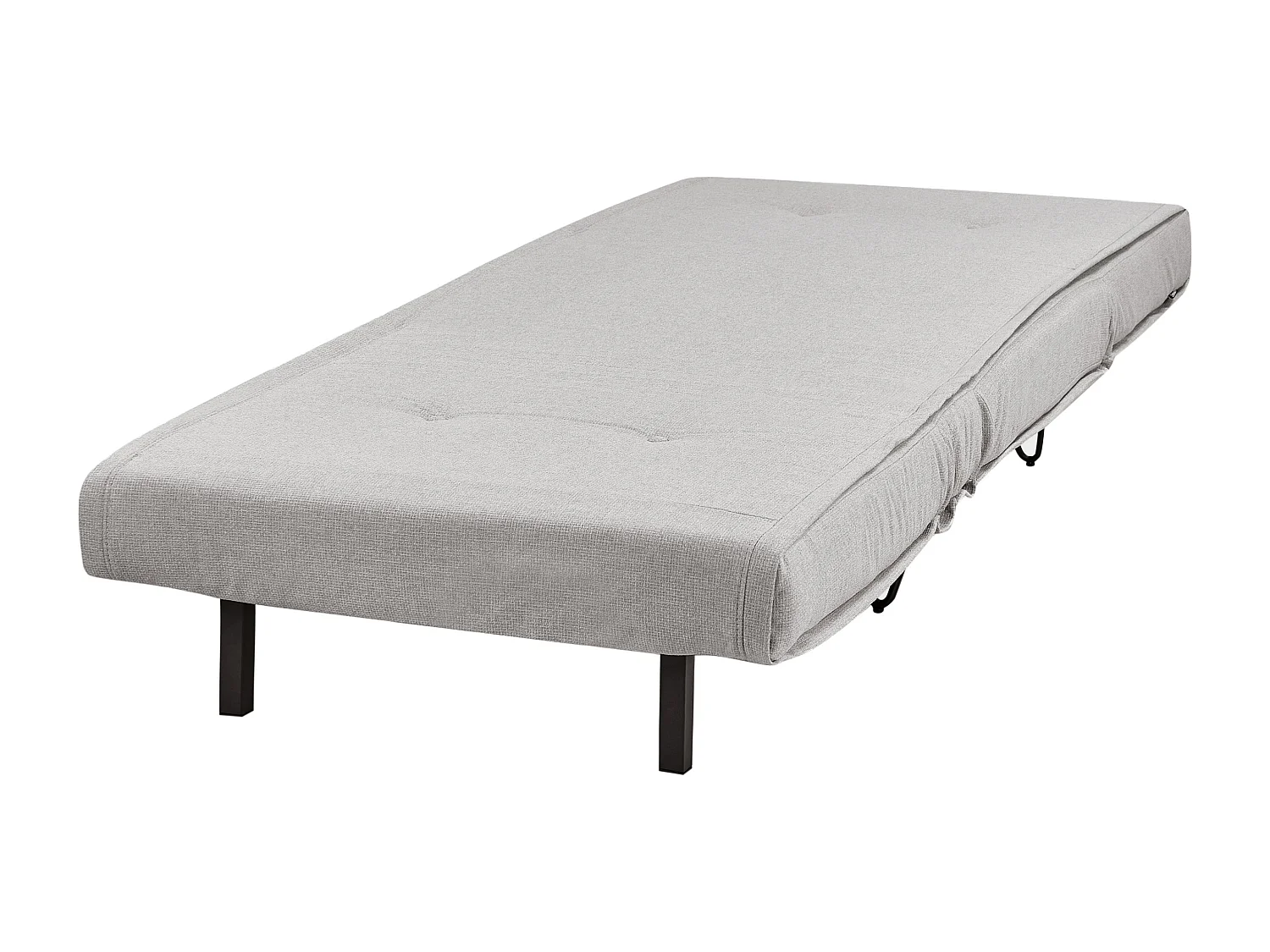 Fauteuil convertible VESTFOLD Tissu Gris clair