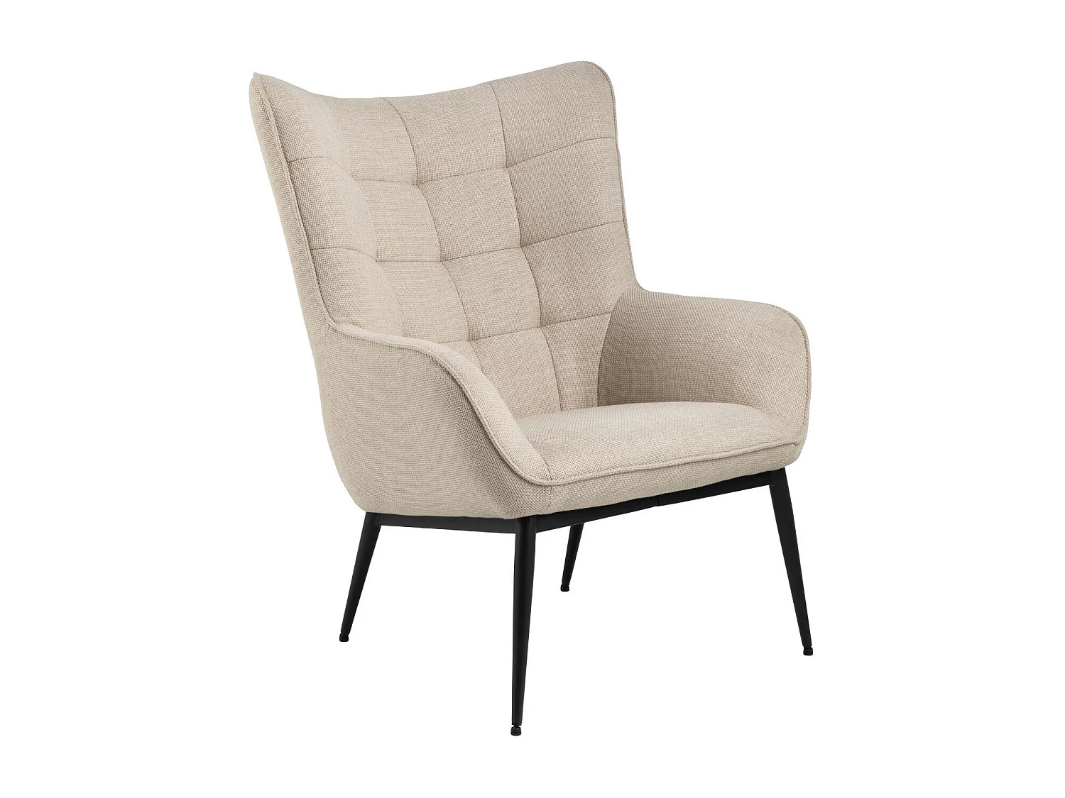 Phoenix fauteuil stof beige.