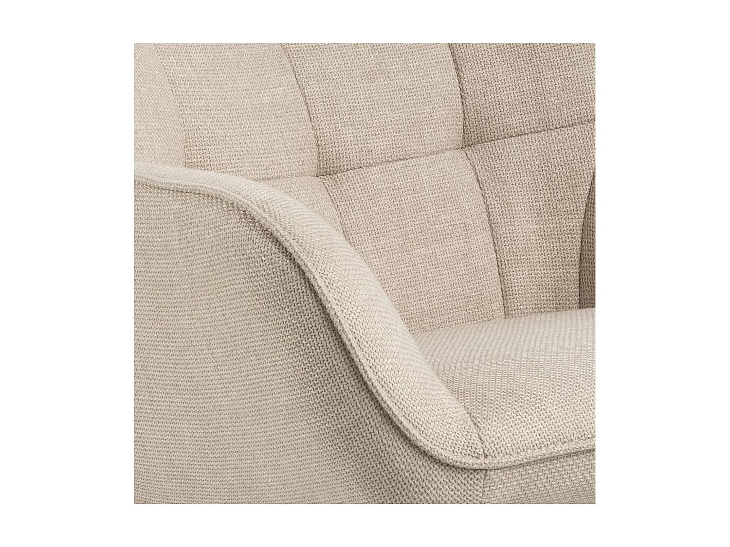 Phoenix fauteuil stof beige.