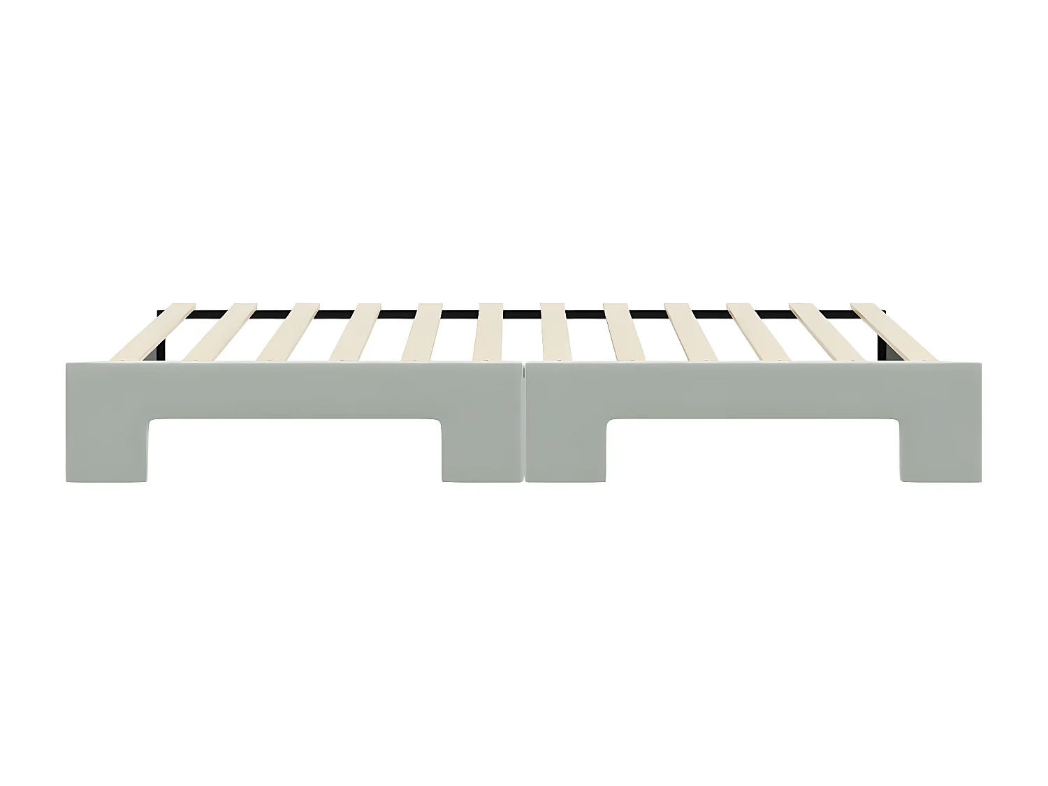 Sofá-cama com gavetão 100x200 cm veludo cinzento-claro