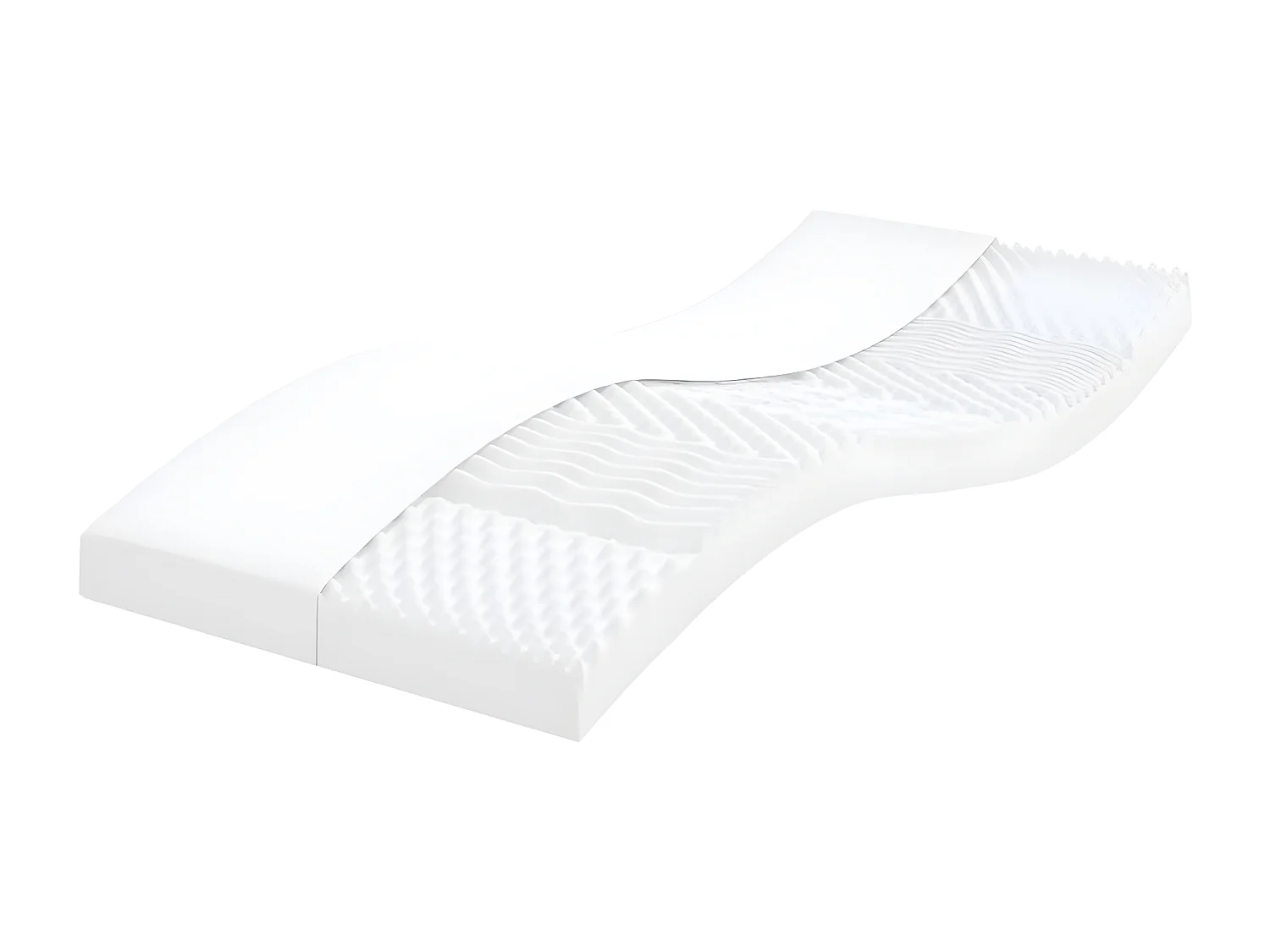 Sofá-cama c/ gavetão e colchões 100x200cm veludo cinzento-claro