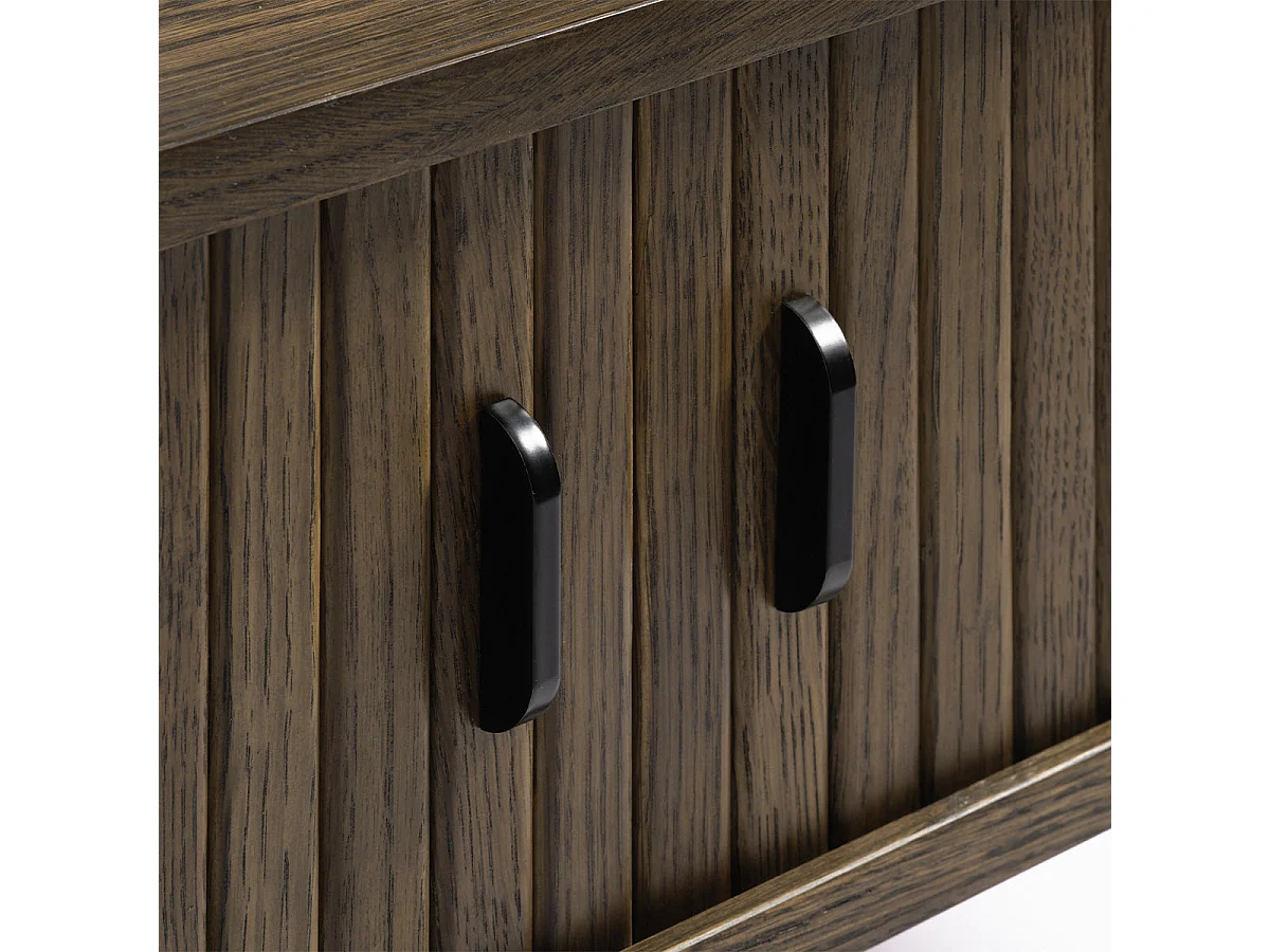 Table basse bois nois alba 120x60 cm