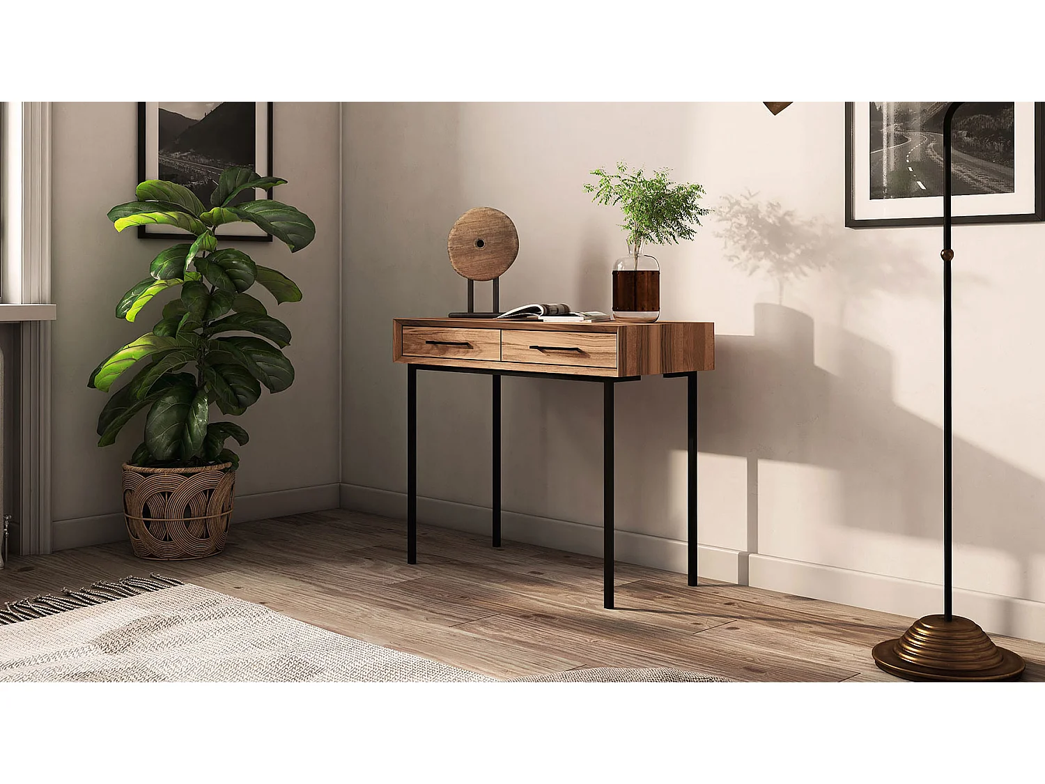 Console hêtre paola 97x45cm