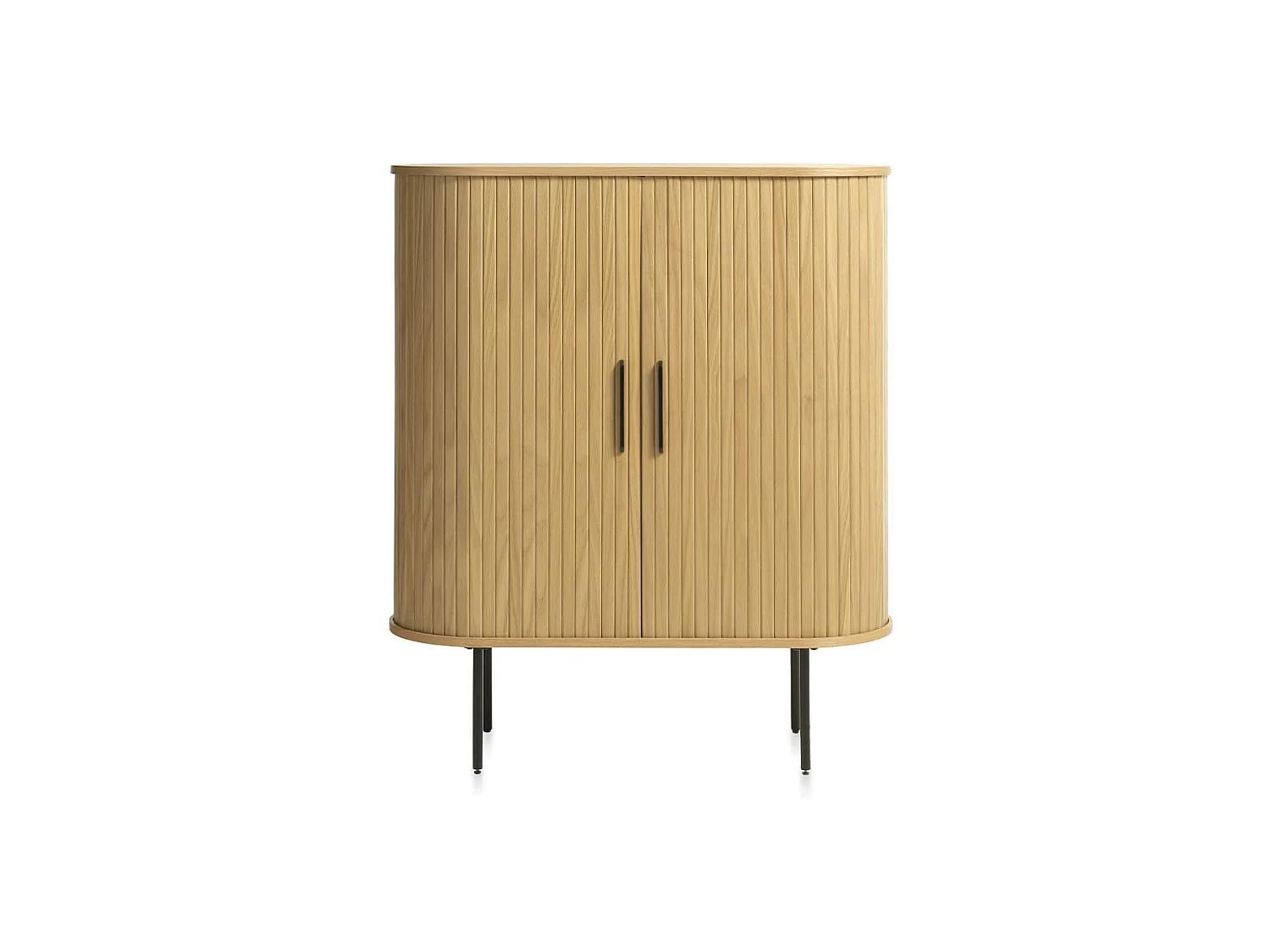Buffet vaisselier bois naturel alba  100x40cm