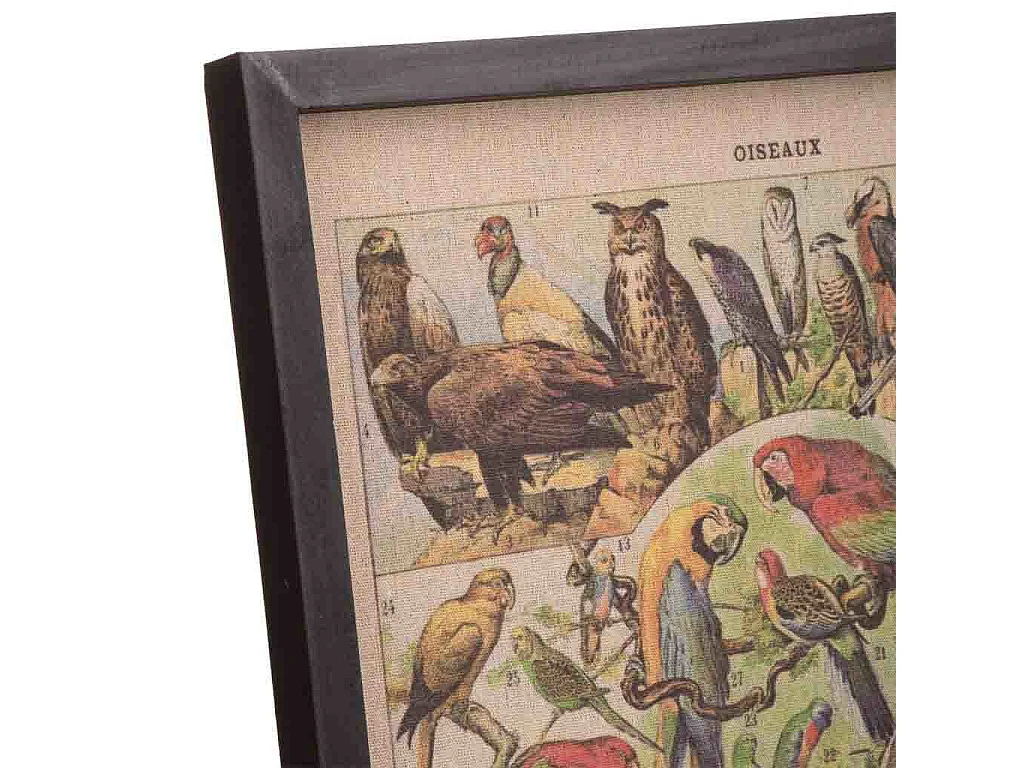 Quadro legno e stoffa 40x60x2,5h