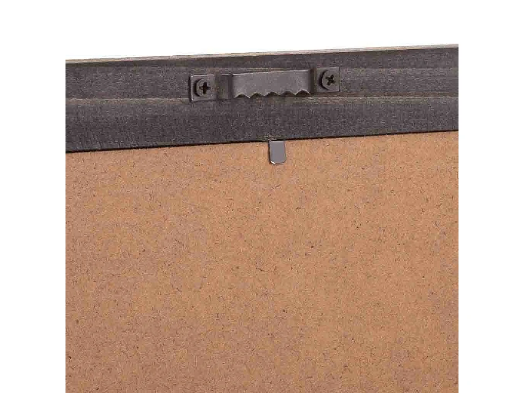 Quadro legno e stoffa 33x43x1,8h