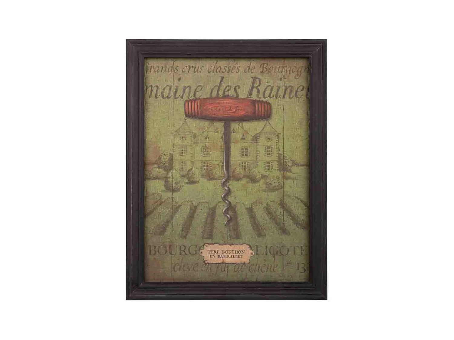 Cadre en bois et toile 33x43x1,8h