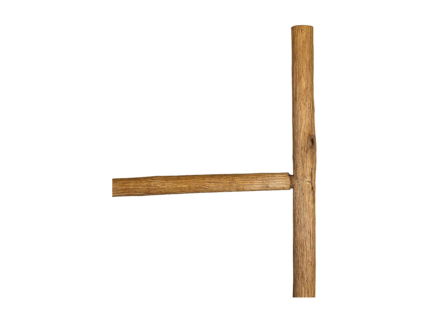 Étagère-échelle en bois marron 44x3x150h