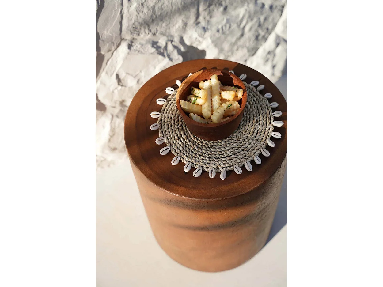 Le Sous-verre Raffia Shell