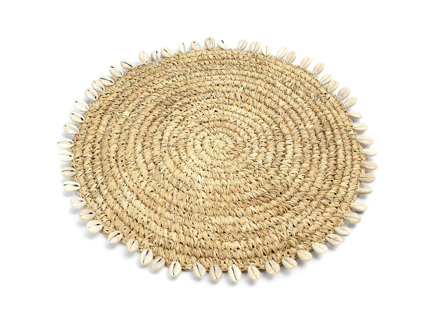 Le Sous-verre Raffia Shell