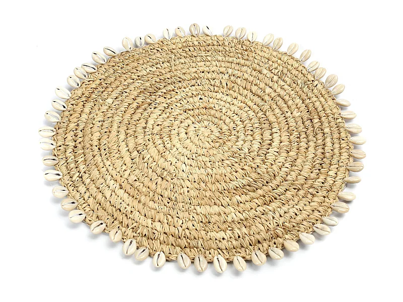 Le Sous-verre Raffia Shell