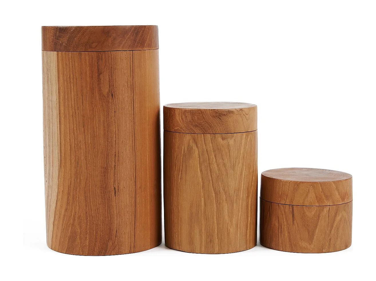 De Teak Root Pot - L