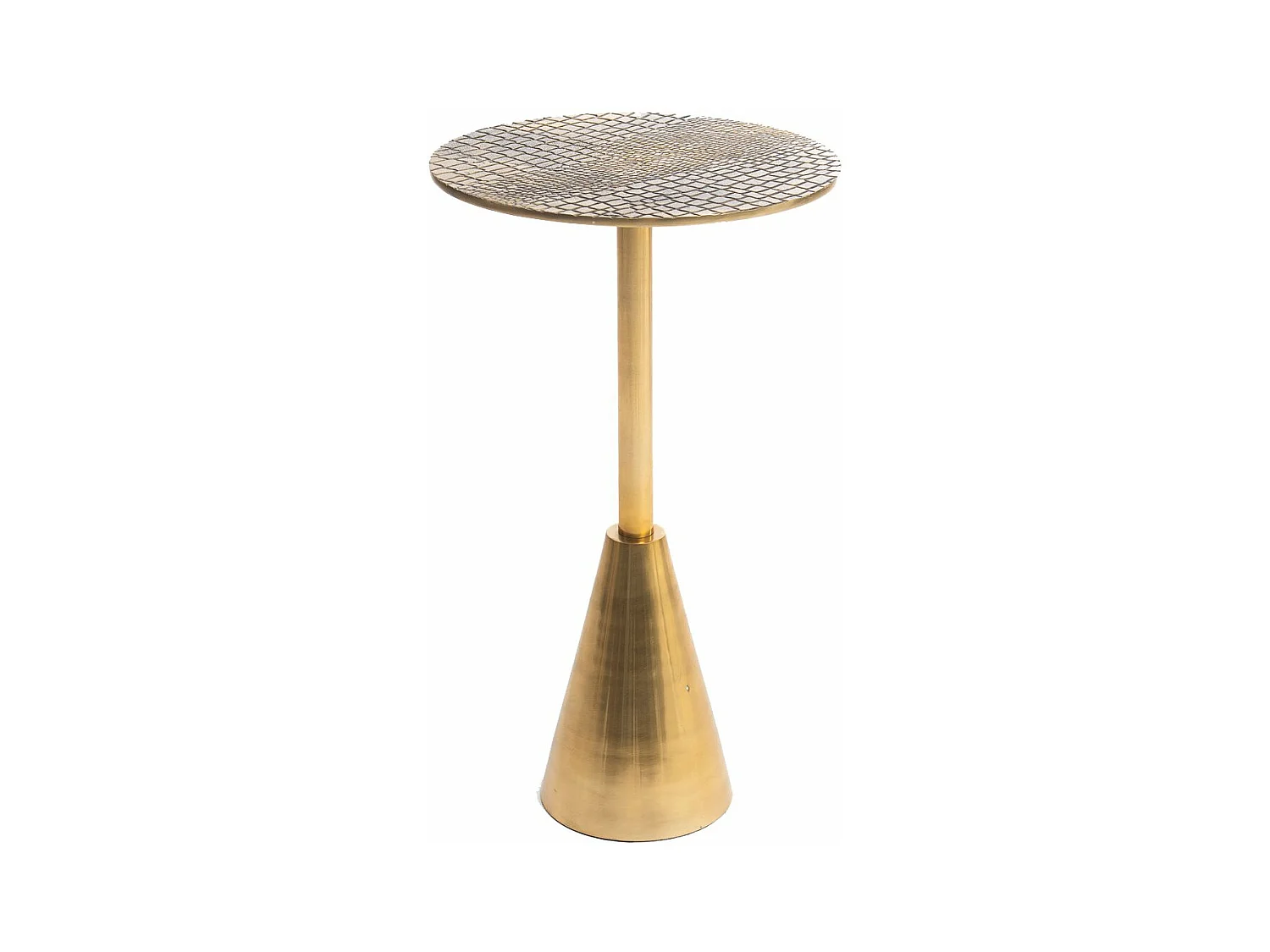 De Croco Bijzettafel - Messing