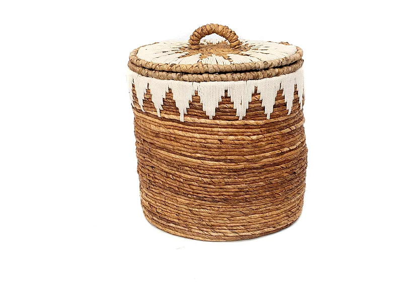 De Banana Stitched Wasmanden - M