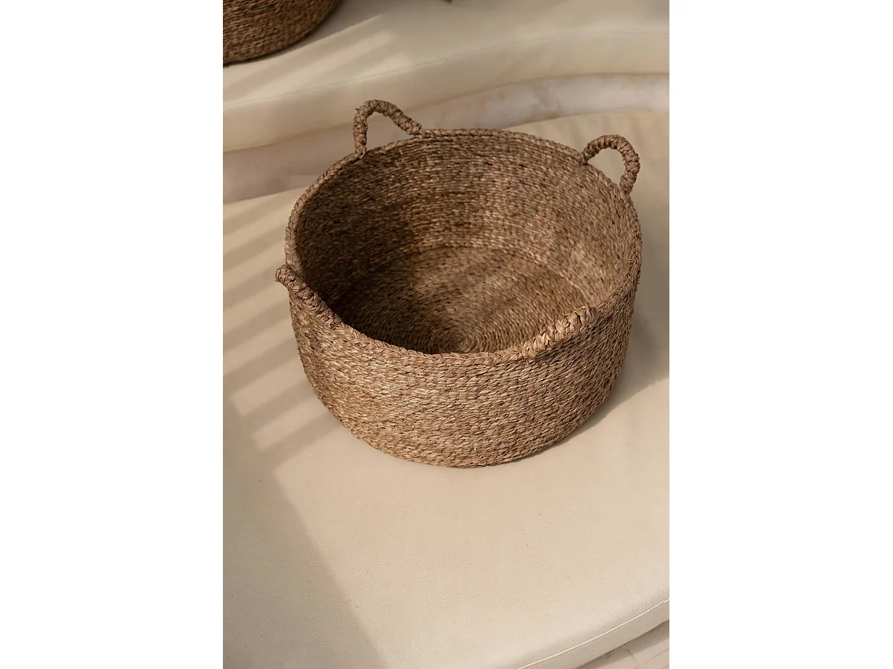 Les Quatre Mains Baskets - Natural - L