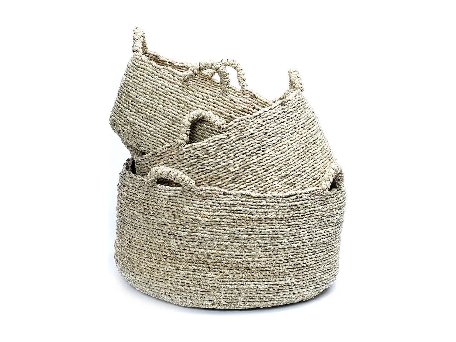Les Quatre Mains Baskets - Natural - M
