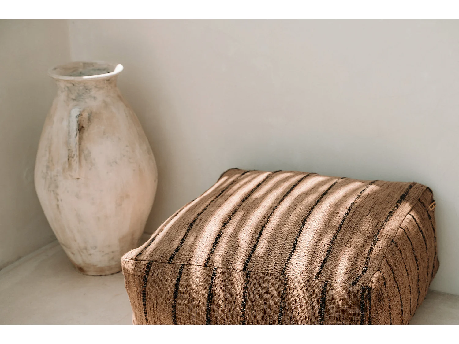 Le Pouf Oh My Gee - Beige Noir