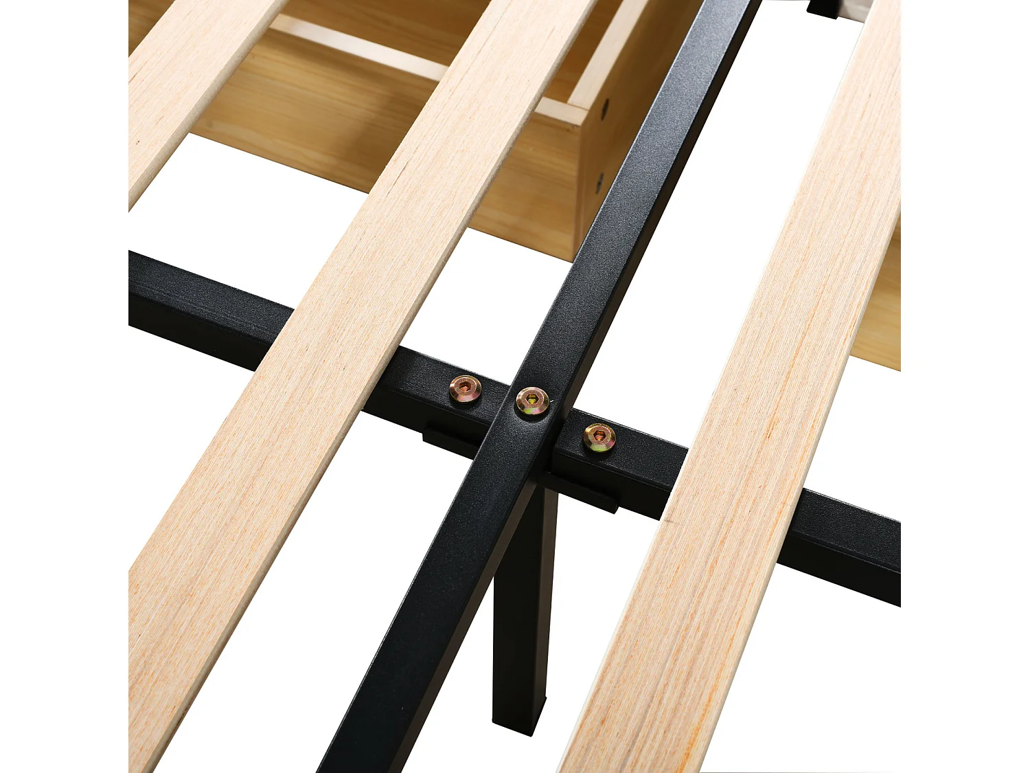 Cama de casal estofada para adulto 140 x 200 cm com cabeceira em forma de flor e estrado de ripas, tecido veludo amigo da pele, bege, sem colchão