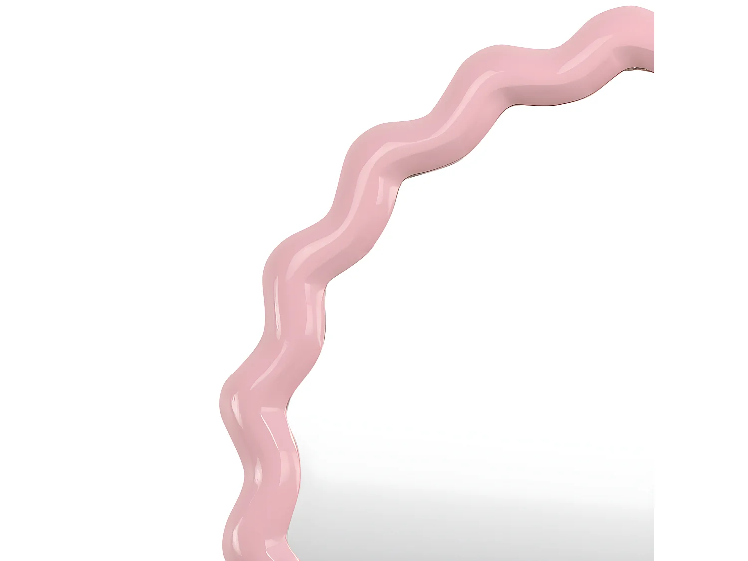 Sienne - Miroir rond ø40cm - Rose