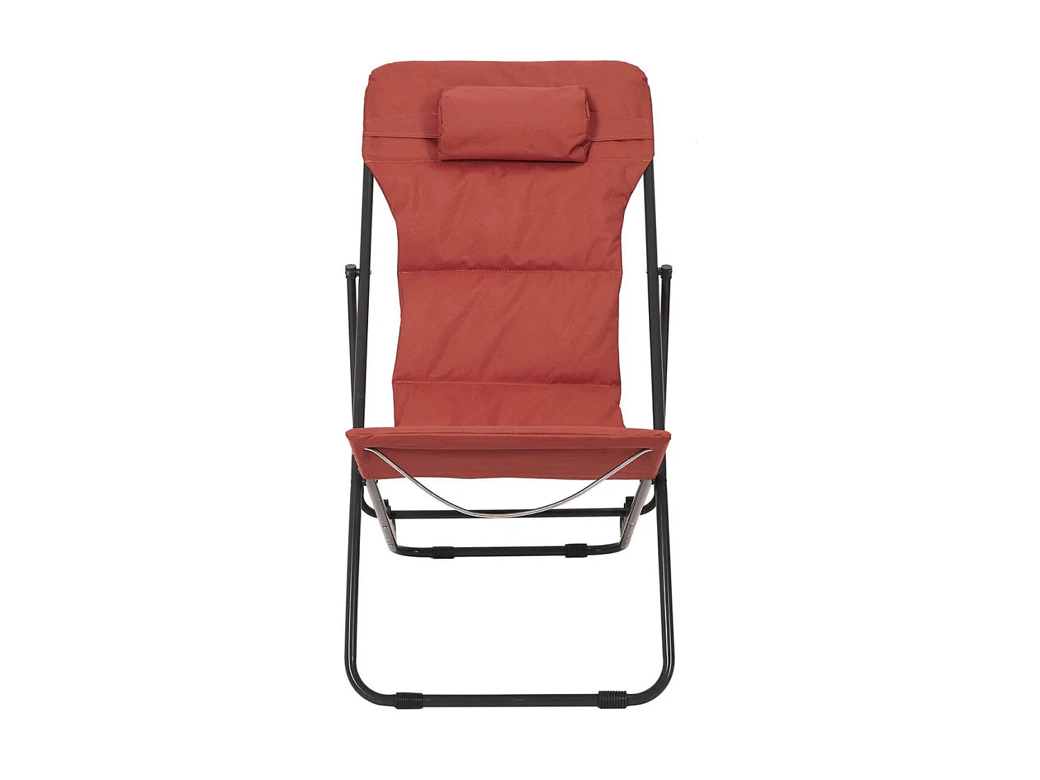 MALAM - Chilienne avec Têtière Tissu Terracotta