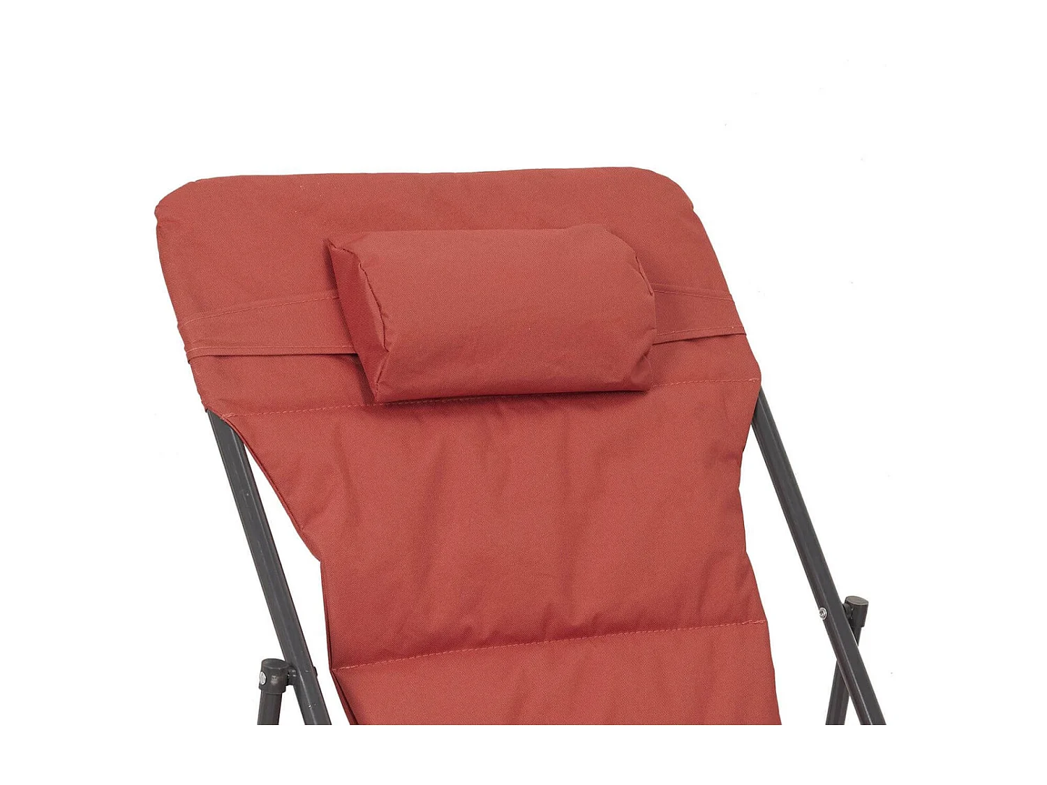 MALAM - Chilienne avec Têtière Tissu Terracotta