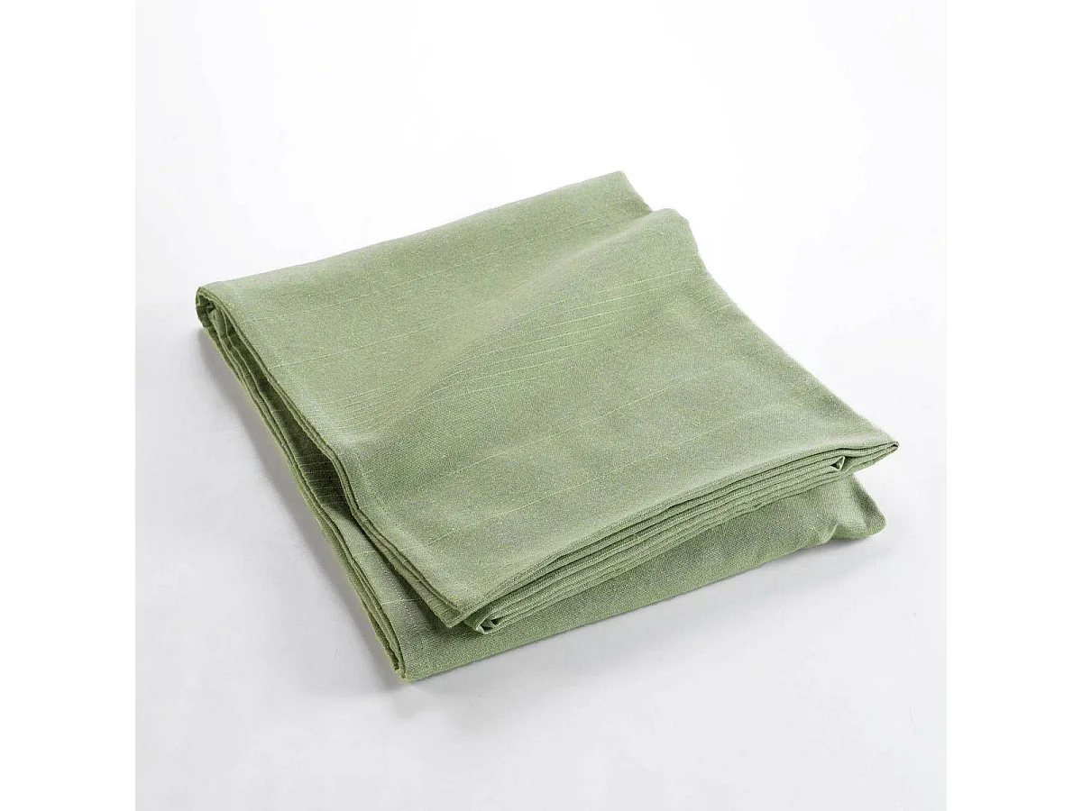 Einfarbiger Plaid aus Polybaumwolle für Sofa oder Bett